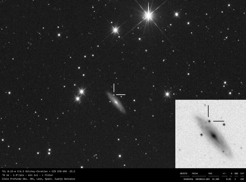 SN 2019np - 2019-01-12