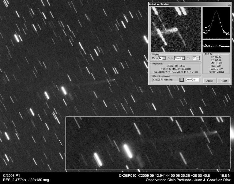 C/2008 P1 (Garradd) - 2009-09-13