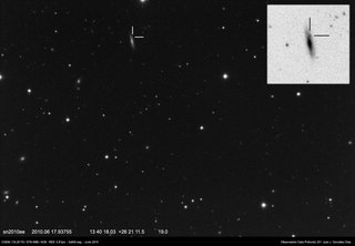 Latest dated photograph of SN 2010ee