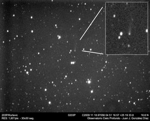 Latest dated photograph of 203P/Korlevic