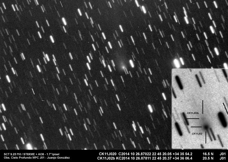 C/2011 J2 (LINEAR) - 2014-10-27