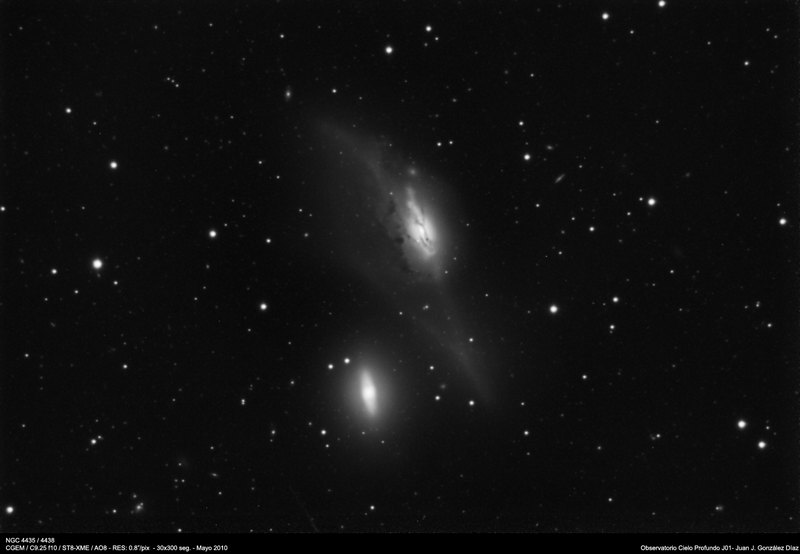 NGC4435 - 2010-05-08