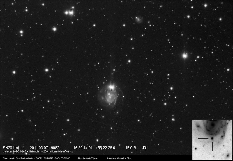 SN 2011aj - 2011-03-09