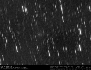 Latest dated photograph of C/2016 VZ18 (PANSTARRS)