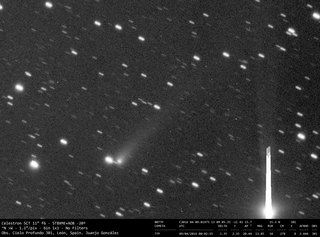 Latest dated photograph of 77P/Longmore