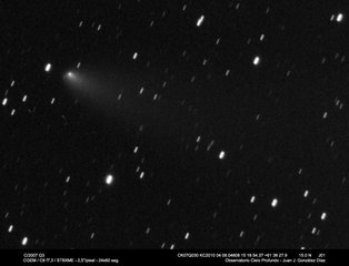 Latest dated photograph of C/2007 Q3 (Siding Spring)