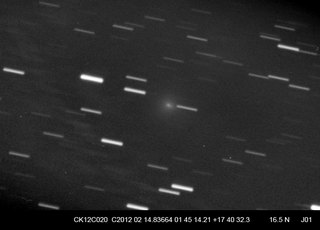 Latest dated photograph of C/2012 C2 (Bruenjes)