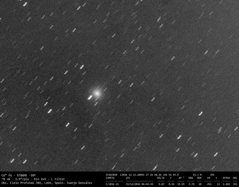 C/2016 U1 (NEOWISE) - 2016-12-31