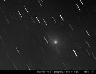 Latest dated photograph of C/2010 G2 (Hill)