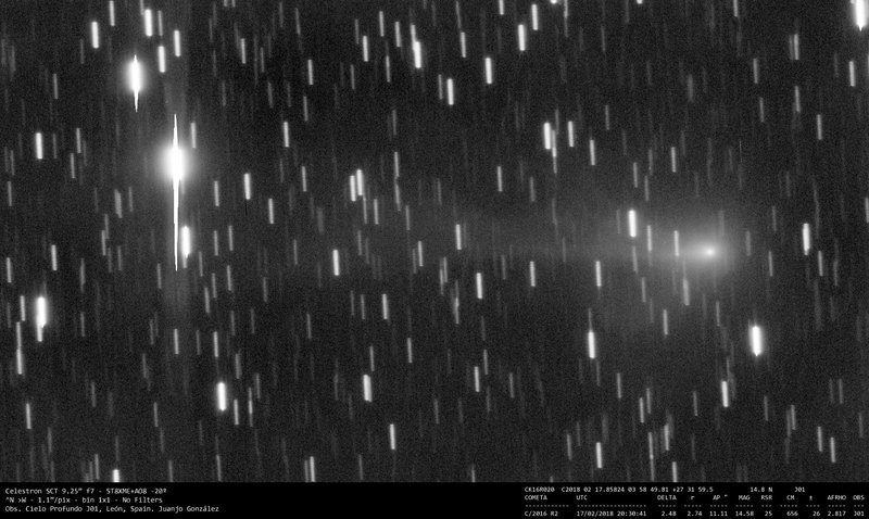 C/2016 R2 (PANSTARRS) - 2018-02-17