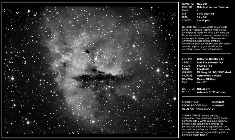 NGC281 - 2007-08-14