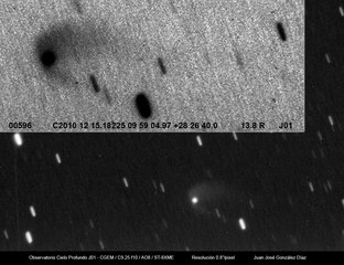 Latest dated photograph of 596 Scheila (A906 DL)