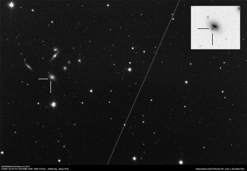 SN 2010ck - 2010-05-22