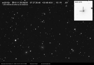 Latest dated photograph of SN 2010jv