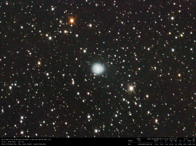 29P/Schwassmann-Wachmann 1 - 2021-10-09