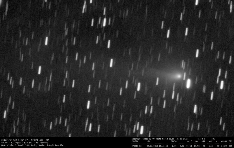 C/2016 R2 (PANSTARRS) - 2018-02-09