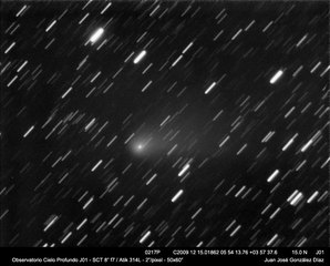 Latest dated photograph of 217P/LINEAR