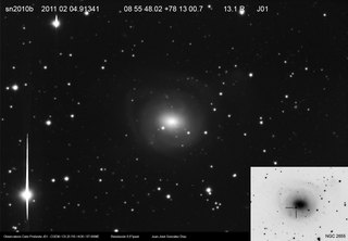 Latest dated photograph of SN 2011B
