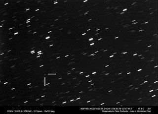 Latest dated photograph of 308635 (2005 YU55)