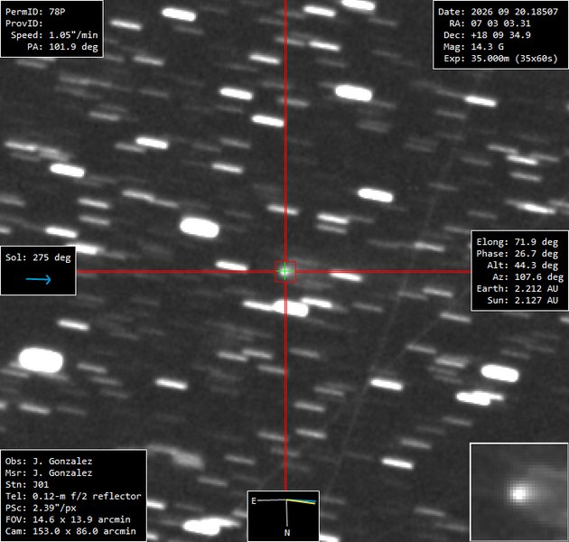 78P/Gehrels 2 - 2026-09-19
