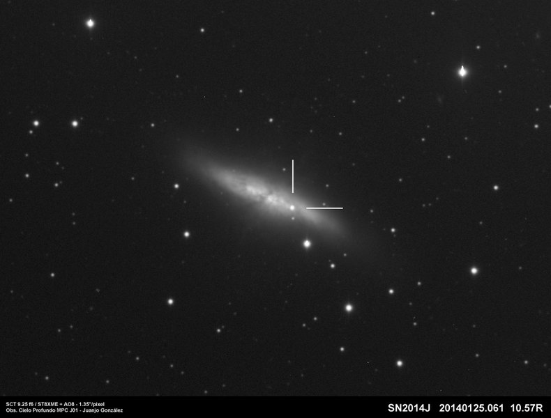 SN 2014J - 2014-01-25