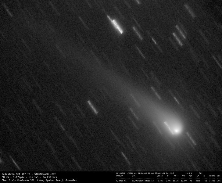 C/2013 X1 (PANSTARRS) - 2016-01-01