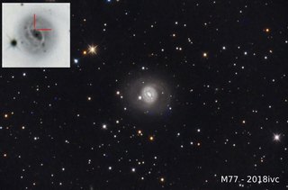 Latest dated photograph of SN 2018ivc