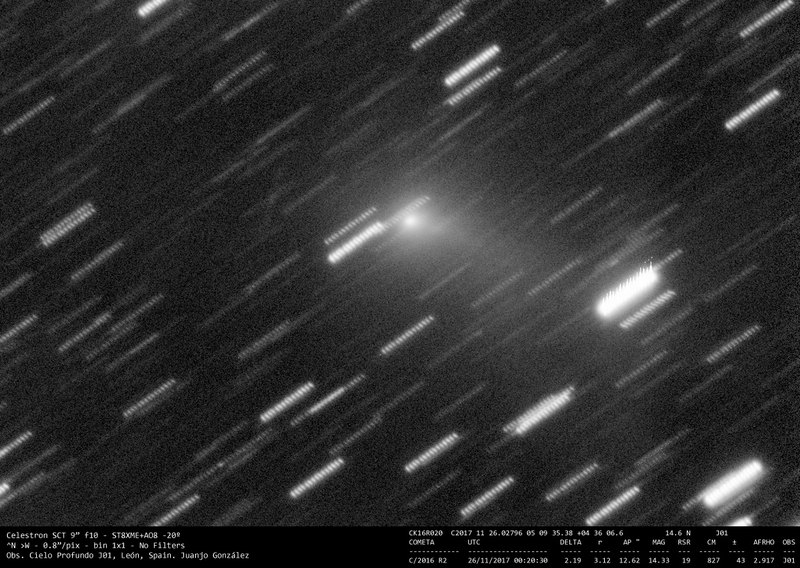 C/2016 R2 (PANSTARRS) - 2017-11-25