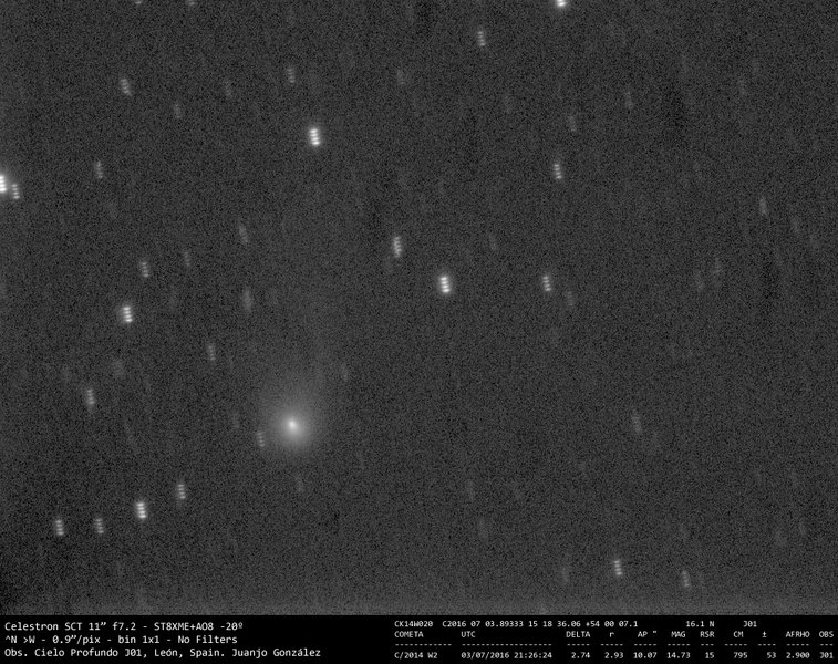 C/2014 W2 (PANSTARRS) - 2016-07-03