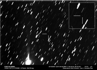 Latest dated photograph of C/2010 D4 (WISE)