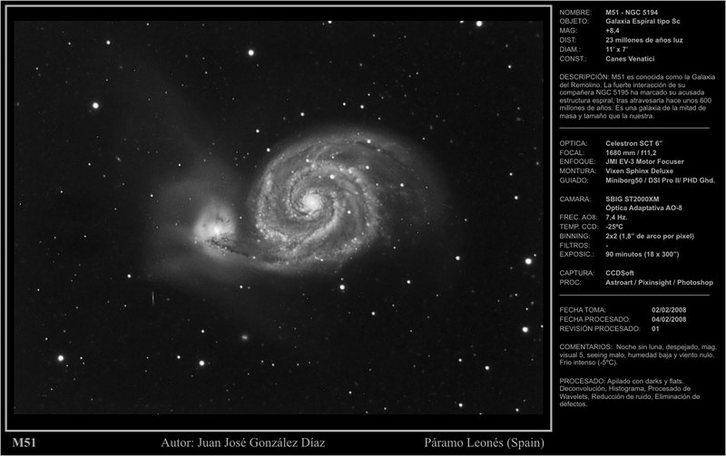 M51 - 2008-02-05