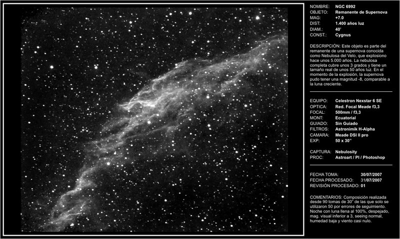 NGC6992 - 2007-08-01