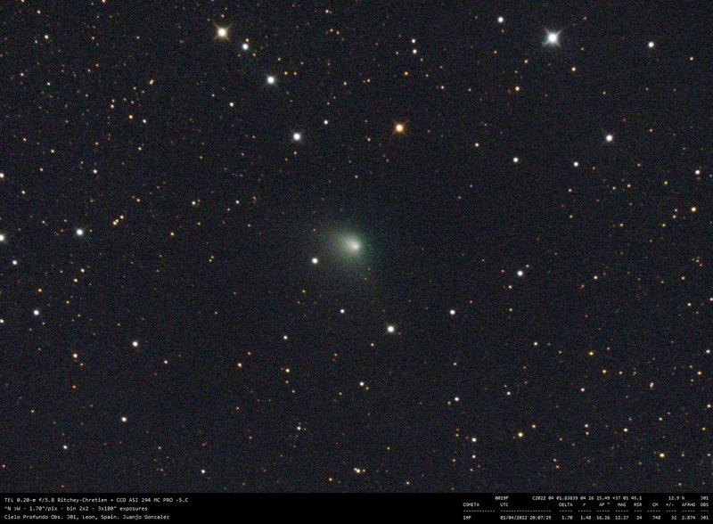 19P/Borrelly - 2022-04-01