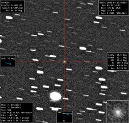 Latest dated photograph of C/2022 N2 (PANSTARRS)