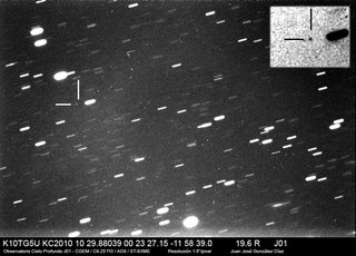 Latest dated photograph of 279465 (2010 TU165)