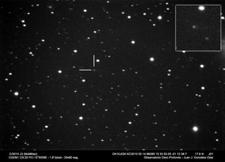 Latest dated photograph of C/2010 K3
