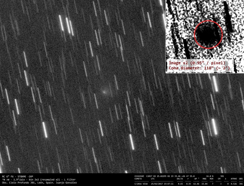 C/2016 VZ18 (PANSTARRS) - 2017-02-25