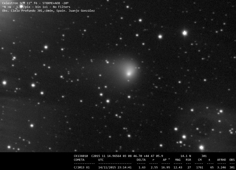 C/2013 X1 (PANSTARRS) - 2015-11-14