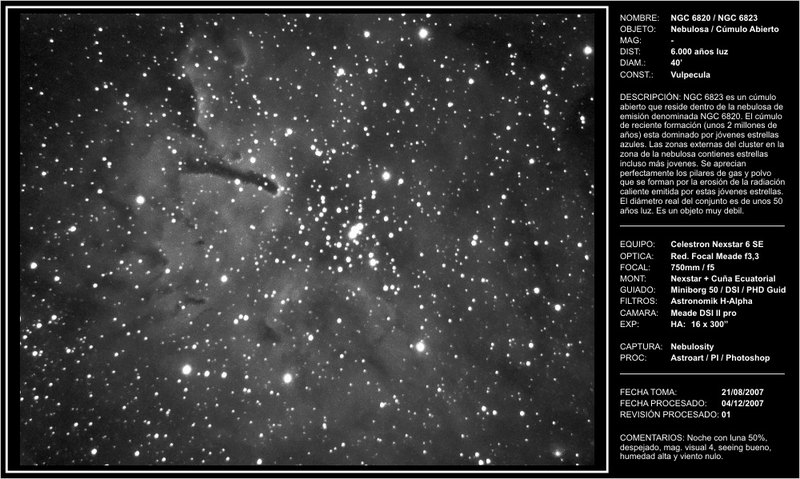 NGC6820 - 2007-12-04