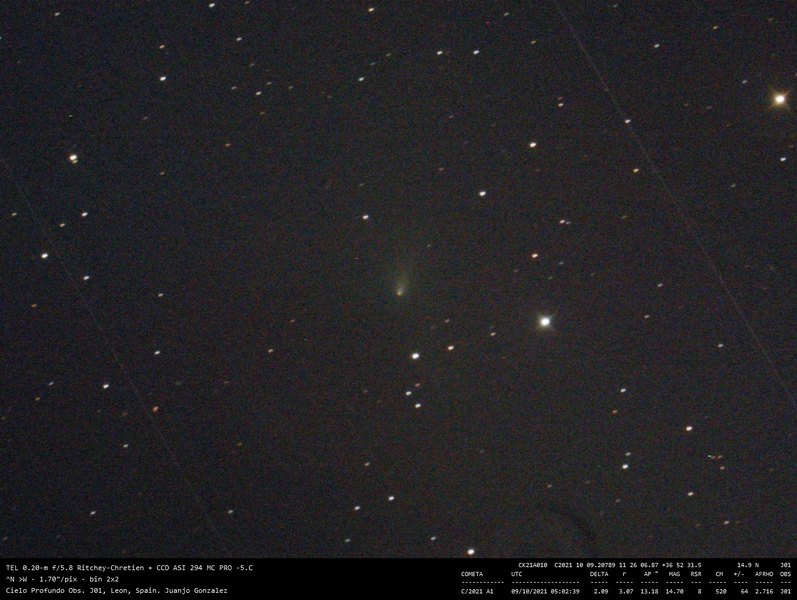 C/2021 A1 (Leonard) - 2021-10-09