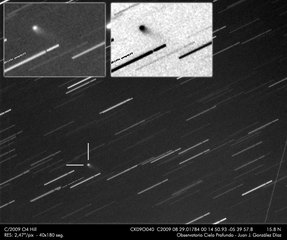 Latest dated photograph of C/2009 O4 (Hill)