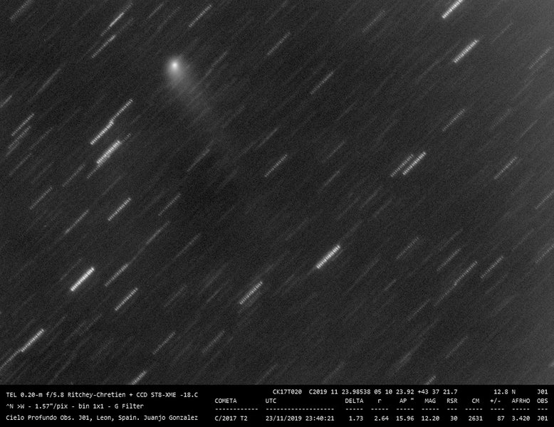 C/2017 T2 (PANSTARRS) - 2019-11-23