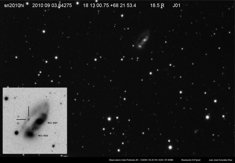 SN 2010hi - 2010-09-04