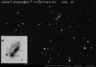 Latest dated photograph of SN 2010hi
