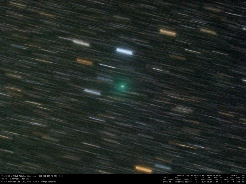 C/2021 F1 (Lemmon-PANSTARRS) - 2022-02-06