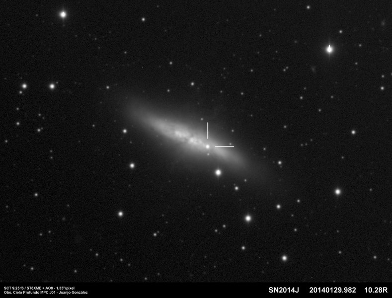 SN 2014J - 2014-01-30
