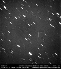 Latest dated photograph of C/2010 F1 (Boattini)