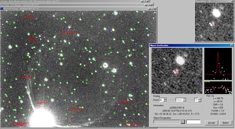 P/2009 O3 (Hill) - 2009-08-19
