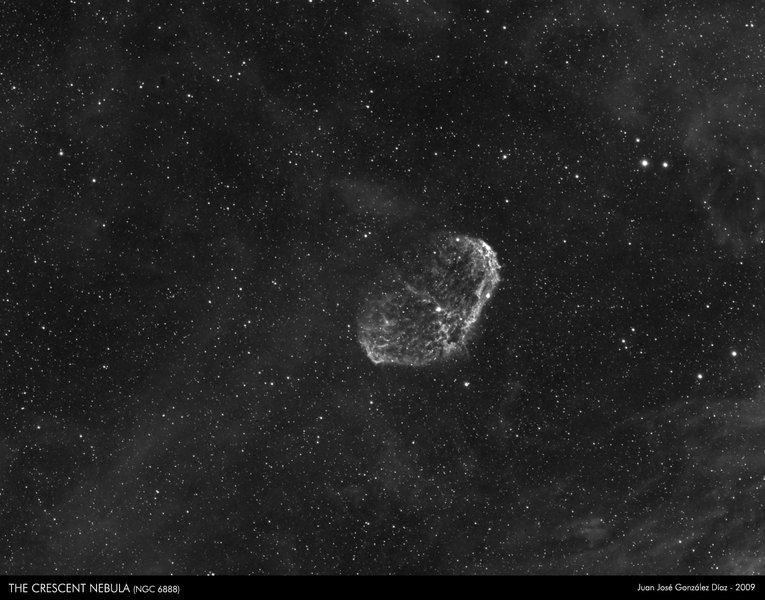 Crescent Nebula - 2009-04-15