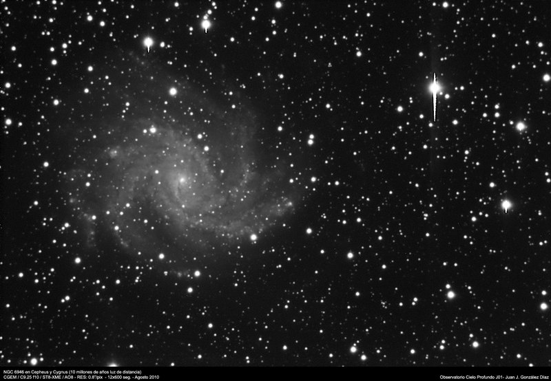 NGC6946 - 2010-08-12
